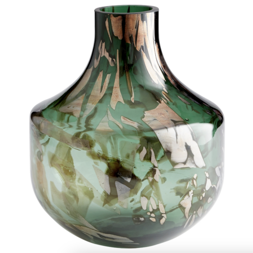 Green & Gold Vase